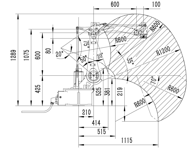 MD410-1500 Parameter diagram