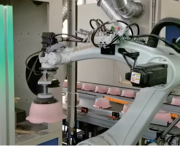 Palletizer Robot-Grinding bottom automation