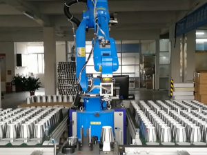 xv technology load and unload robot application