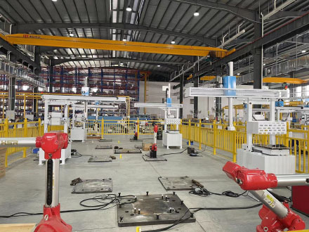 xv technology robot arm factory