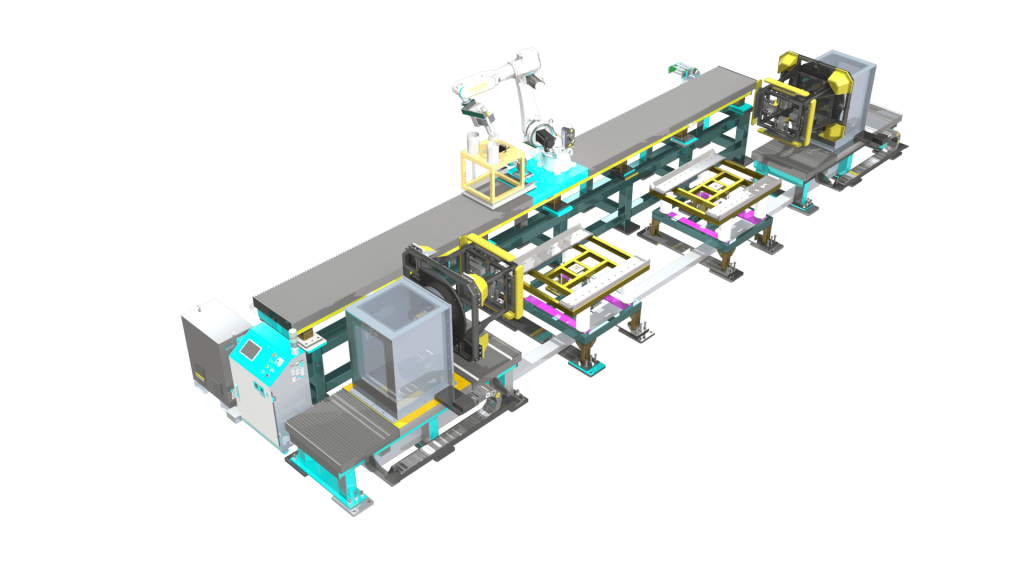 XV TECHNOLOGY Grinding integrated Robot