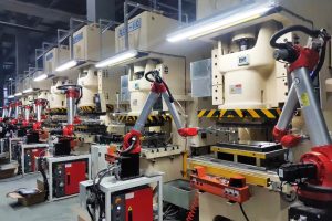 BR610 dual-rotation industrial robot-Smart Stamping Production Line