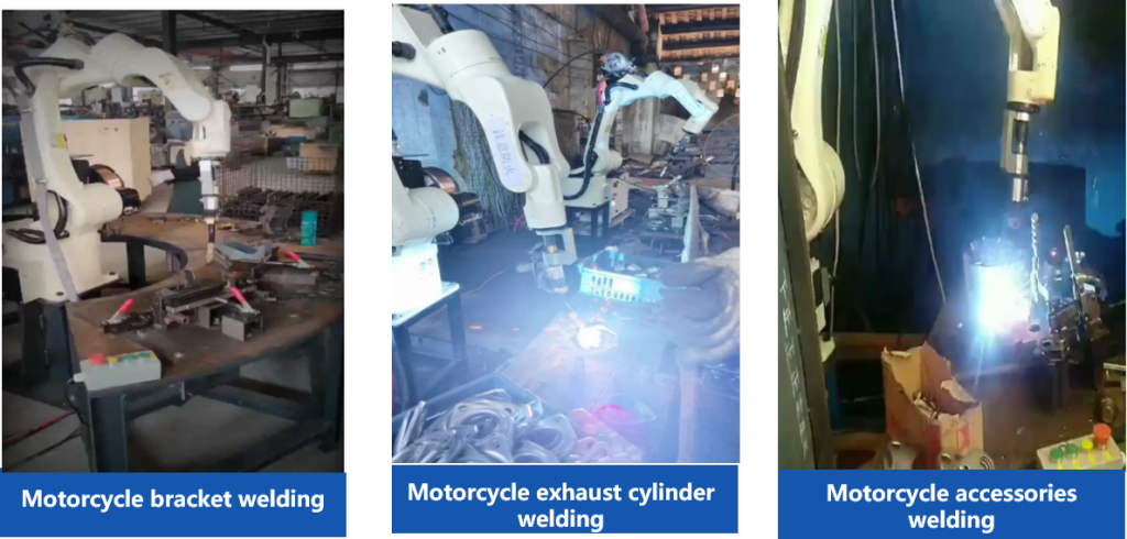 Motorcycle accessories welding automation