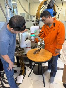 Hands-On Training at Robot Factory