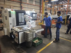 XV Technology SML Series Robot Workstation Transforms Elkom’s Precision Machining