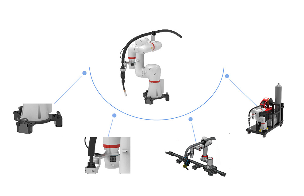 Portable Industrial Collaborative Welding Robot